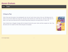 Tablet Screenshot of karenagraham.com